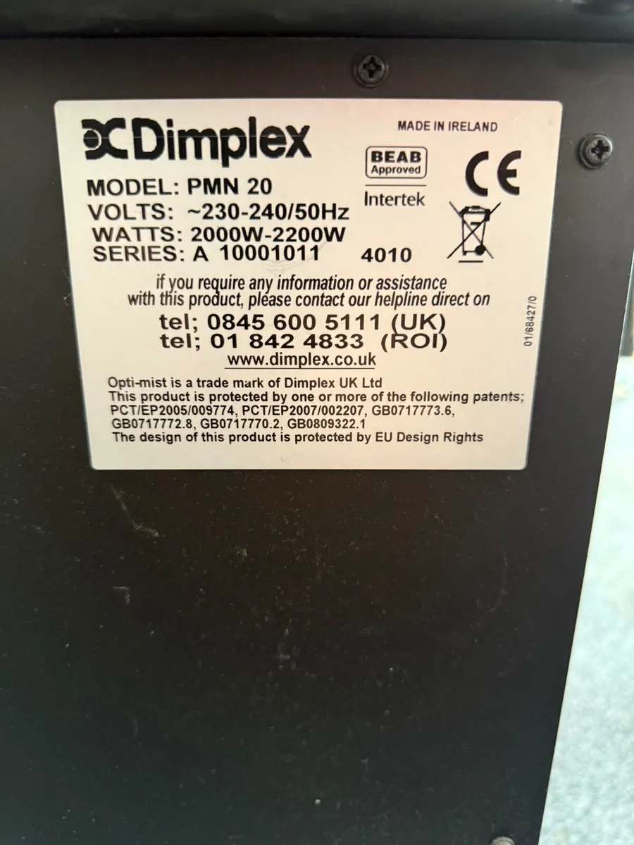 Optiflame Electric Stove - Image 3