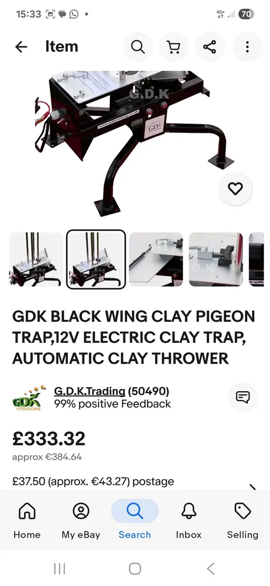 Clay pigeon machine - Image 2