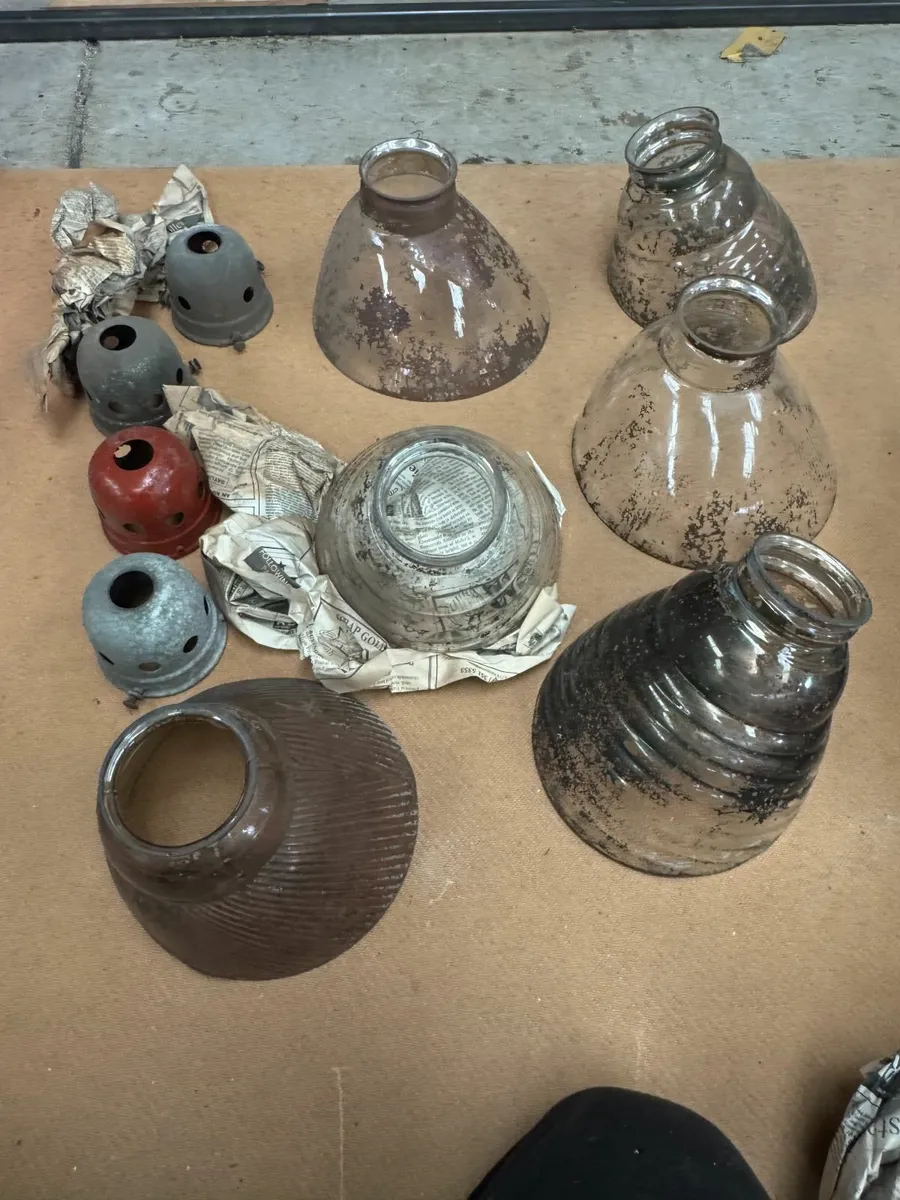 antique lampshades - Image 1