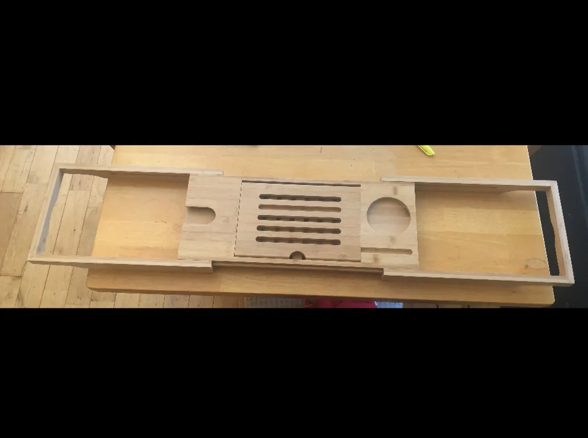 Extendable Bath Tray Tidy Caddy Shelf - Image 4