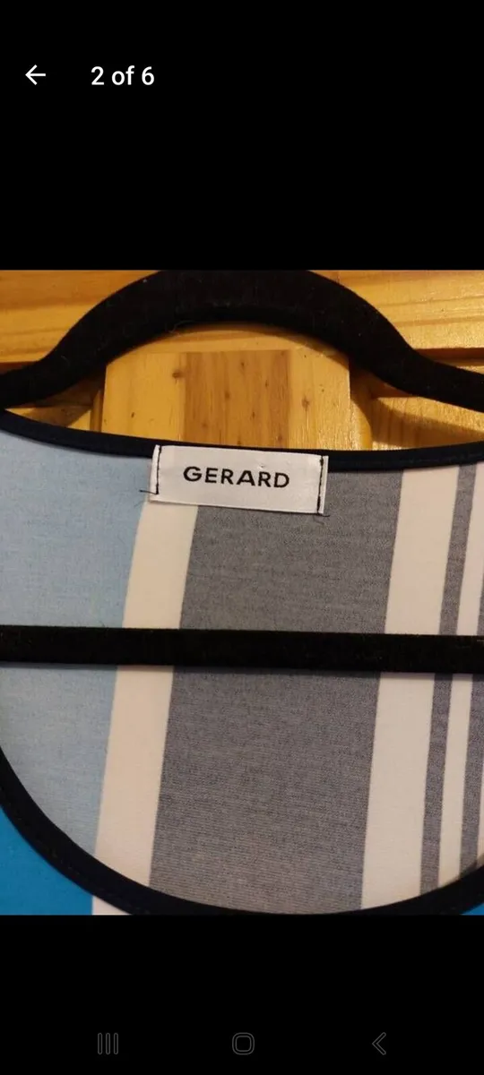 Gerard navy and blue strip ladies top (free post) - Image 2
