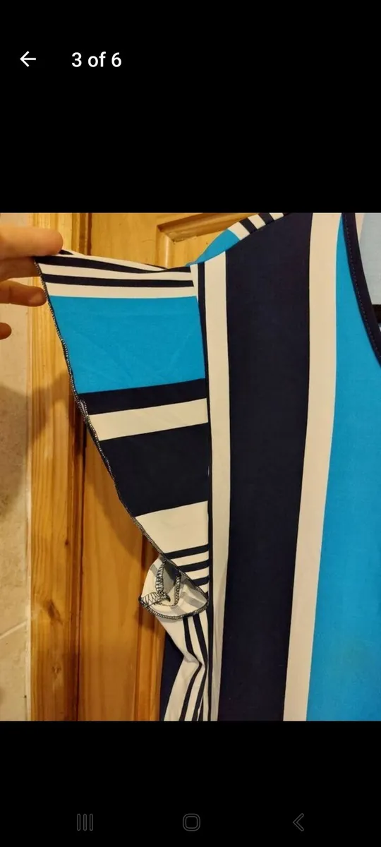 Gerard navy and blue strip ladies top (free post) - Image 3