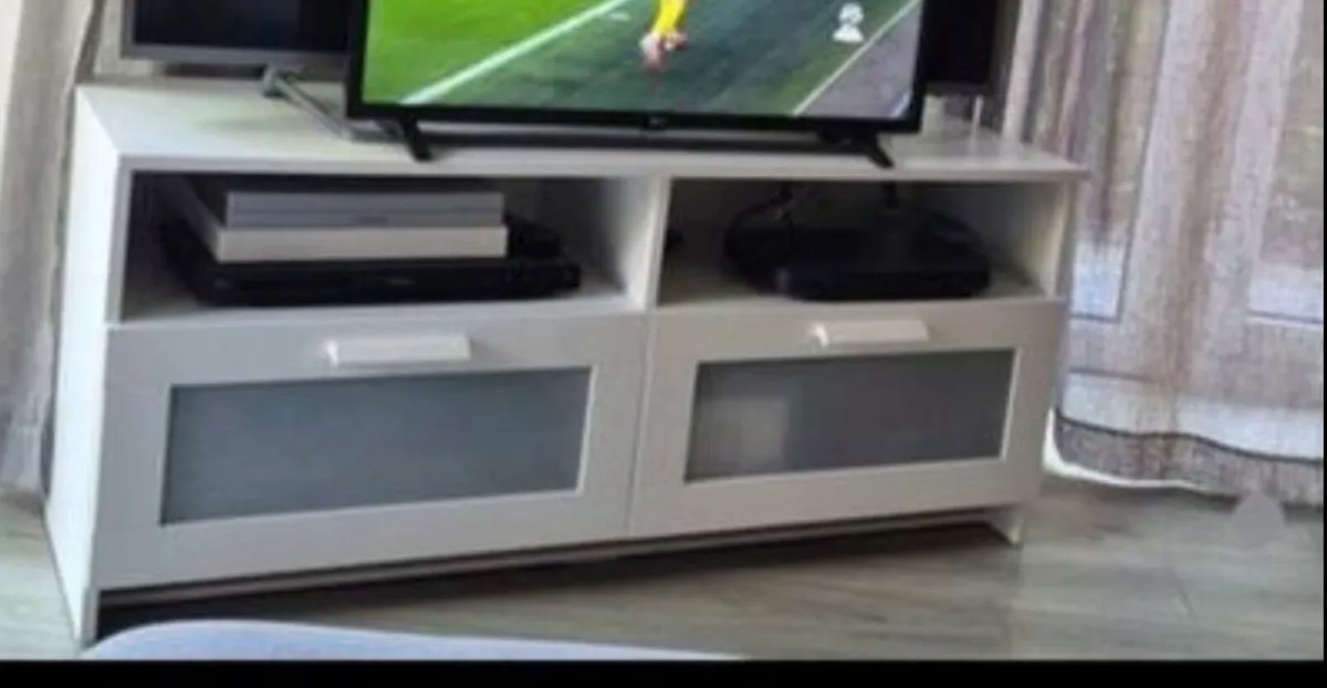 IKEA TV & Tall storage units ( combo) white - Image 2