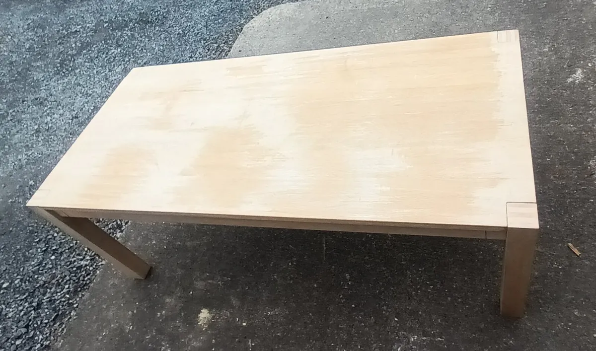 Rectangular oak table - Image 2