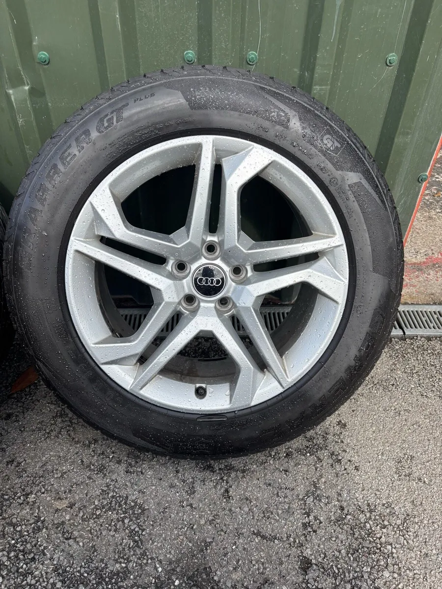 18” Genuine Audi Q5-Q7 Alloys With Good Tyres - Image 3