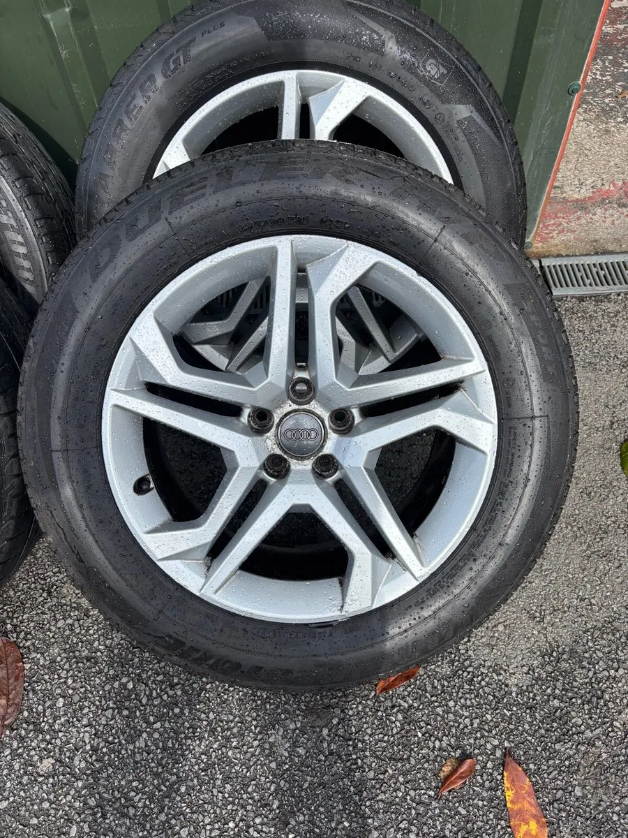 18” Genuine Audi Q5-Q7 Alloys With Good Tyres - Image 4