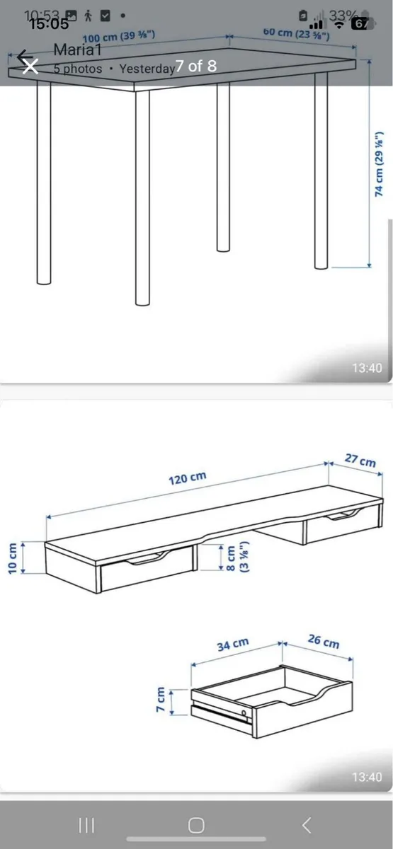 Ikea AlexDesk Add on - Image 4