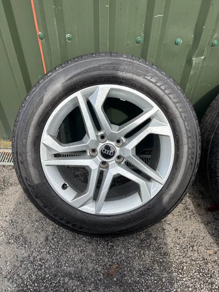 18” Genuine Audi Q5-Q7 Alloys With Good Tyres - Image 2