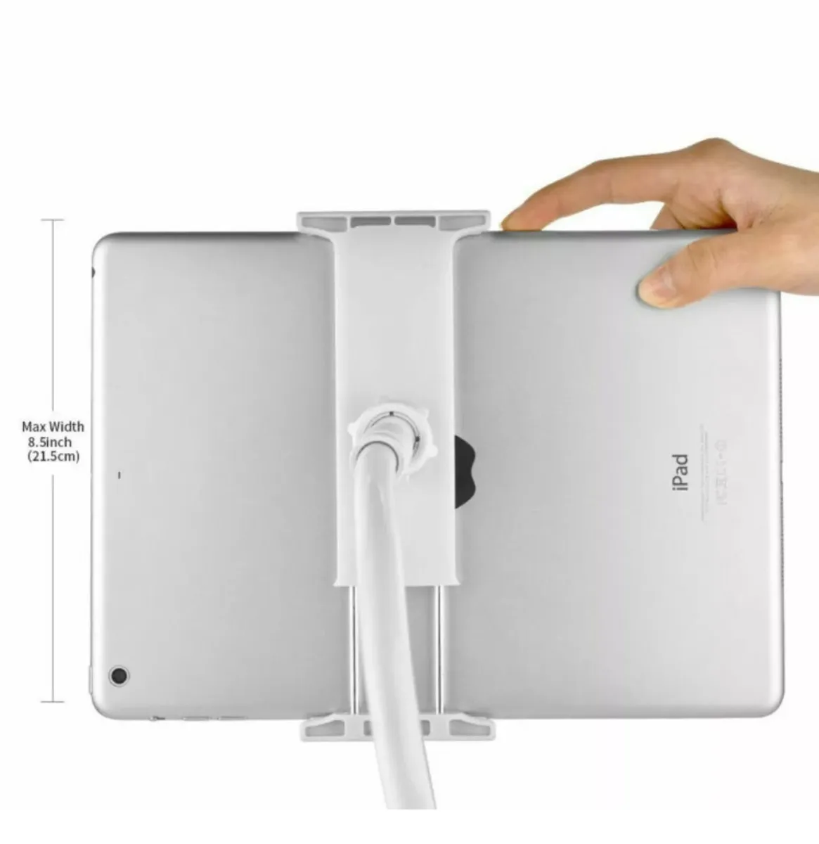 Gooseneck Lazy Bed Clamp iPad Tablet Holder - Image 2