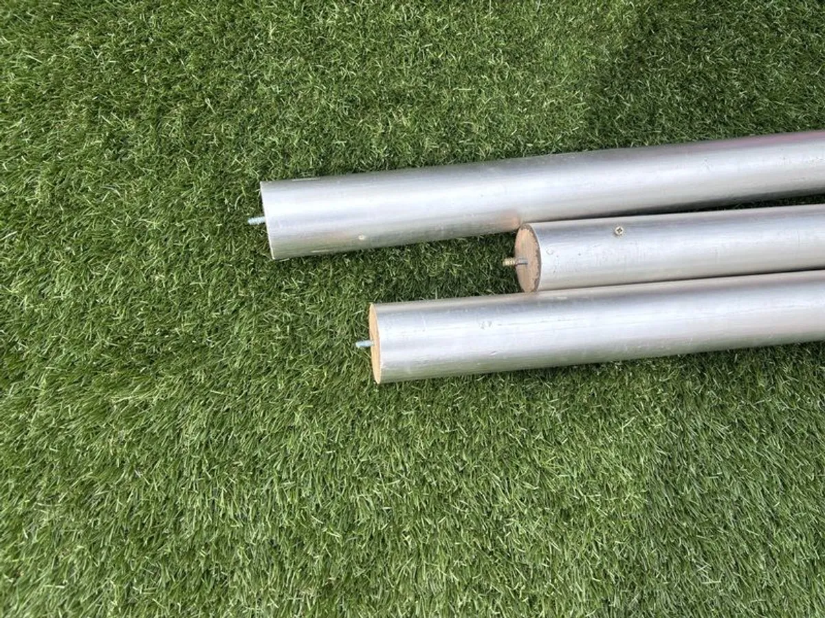 Free Curtains and curtain poles, all fixtures and tie backs - Image 2