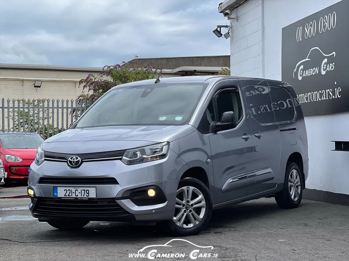 TOYOTA PROACE CITY XL LONG DOUBLE SLIDE **NO VAT** - Image 1