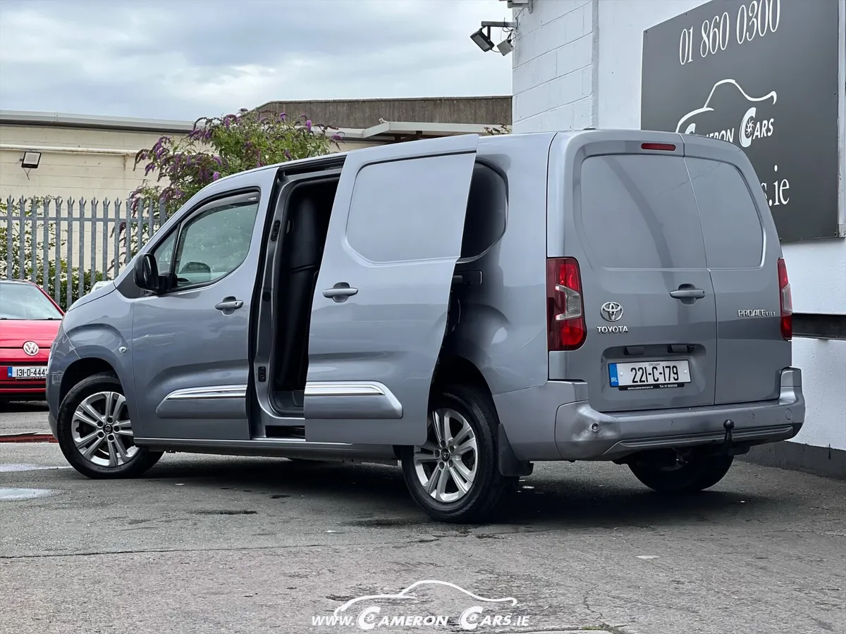 TOYOTA PROACE CITY XL LONG DOUBLE SLIDE **NO VAT** - Image 4