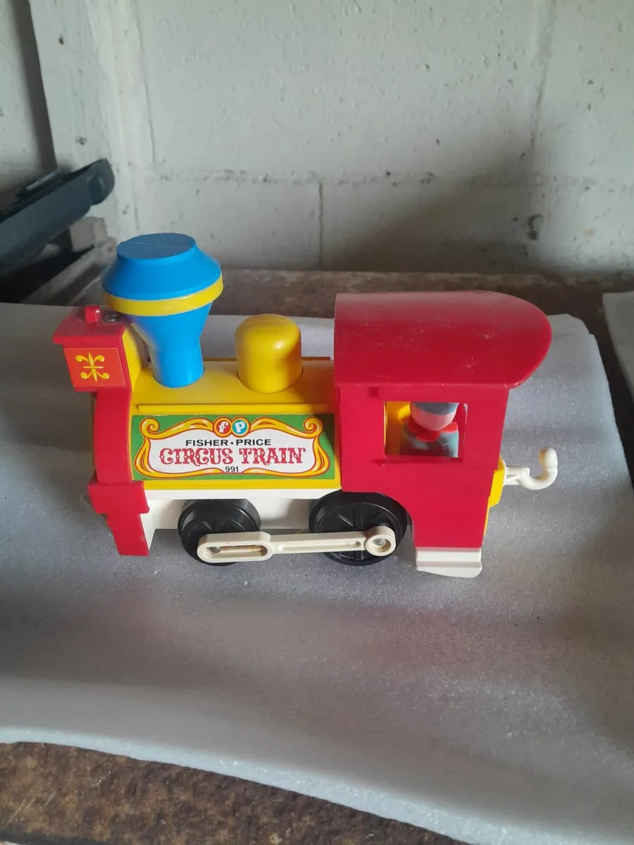 Vintage fisher price circus pieces - Image 1