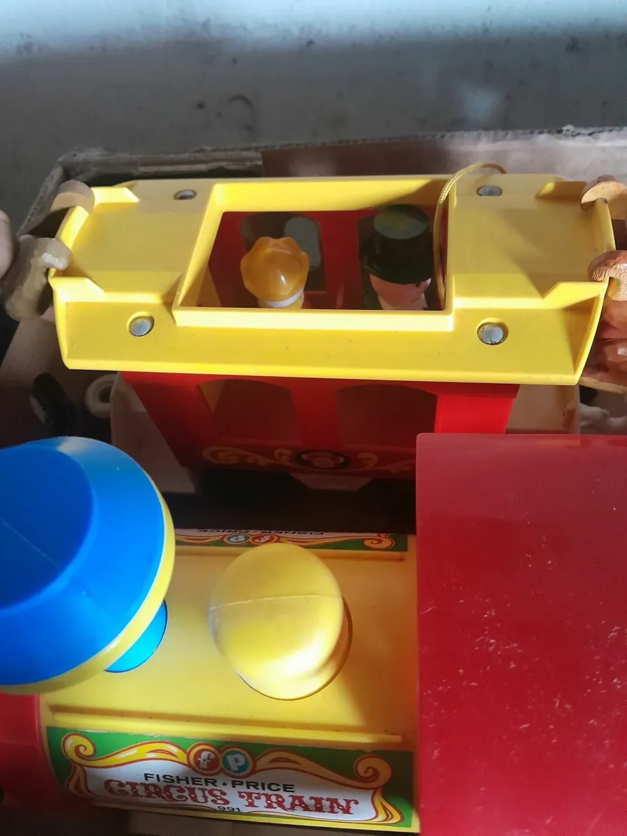Vintage fisher price circus pieces - Image 2