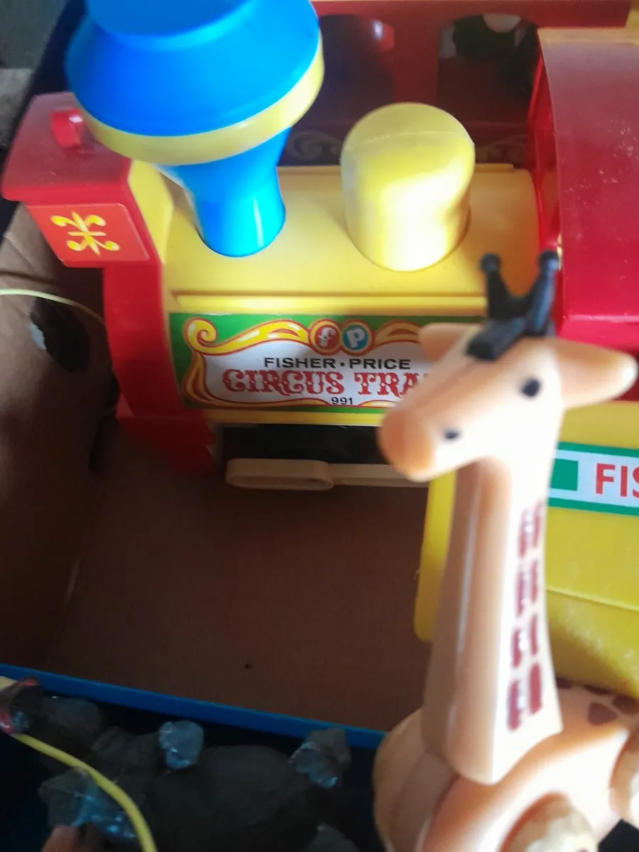 Vintage fisher price circus pieces - Image 4