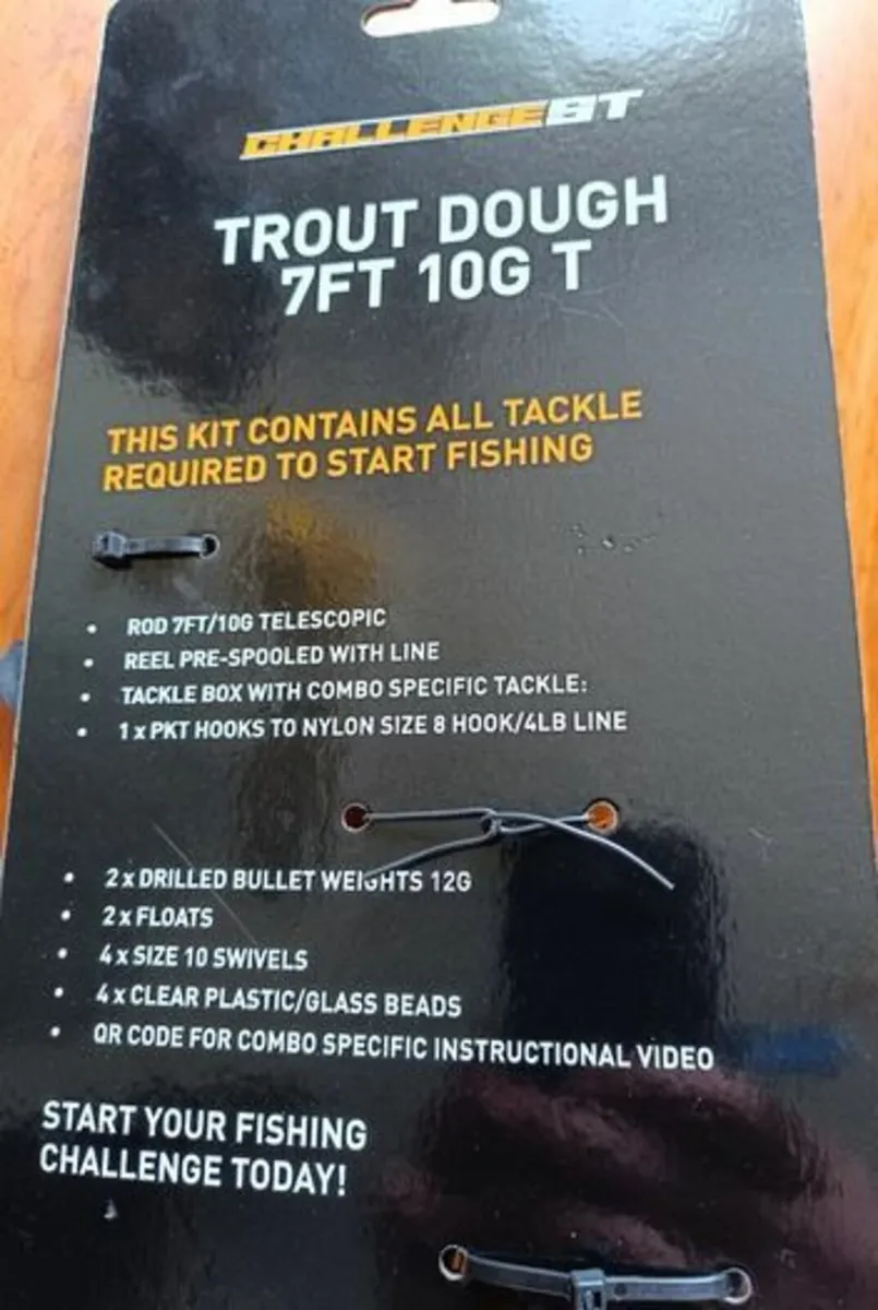 Fishing Shakespeare kit trout dough 7ft telescopic - Image 3