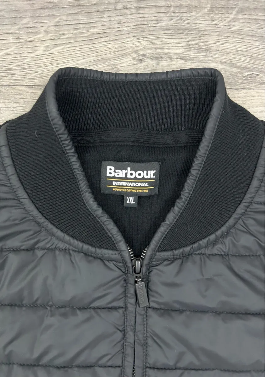 Barbour International Lightly Padded Jacket XXL - Image 4