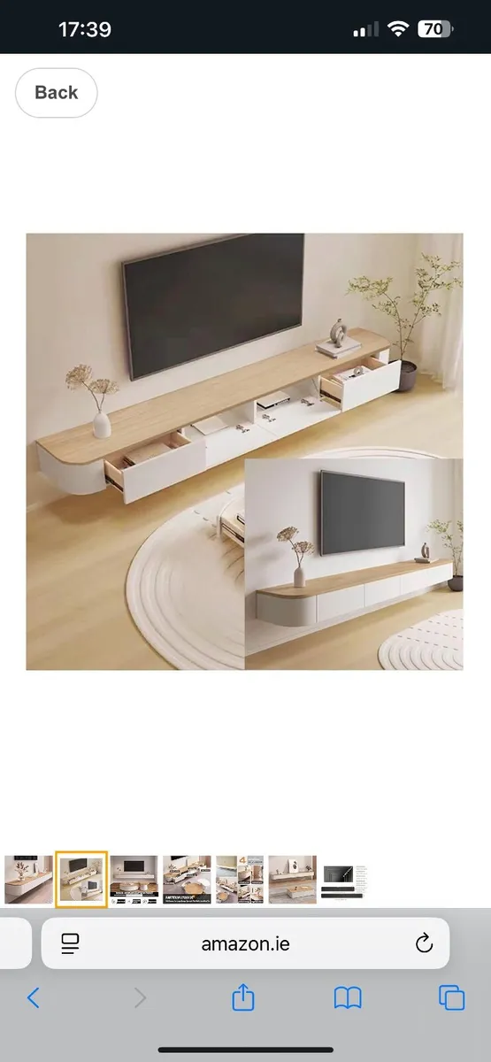 Wall Mounted Floating TV Unit - Image 4