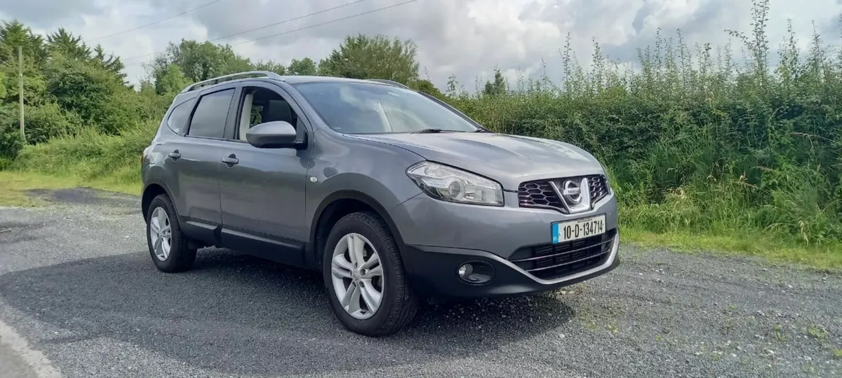 2010 Nissan Qashqai +2 1.5 dci  low miles new NCT - Image 1