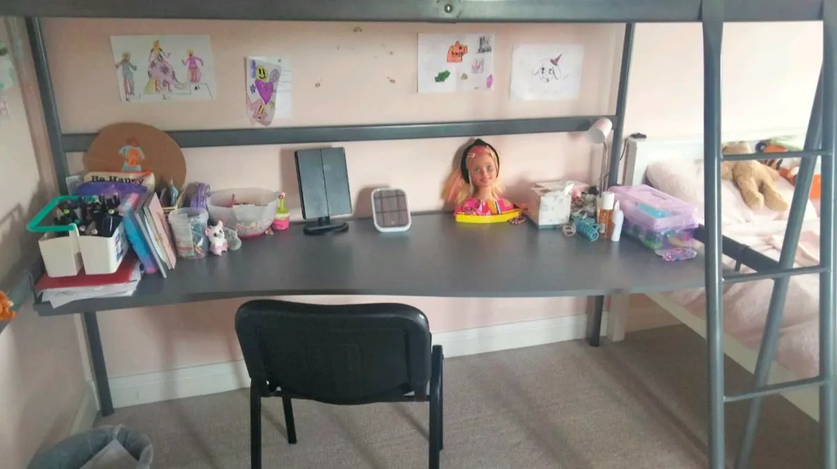 Bunk Bed and Desk - Image 3
