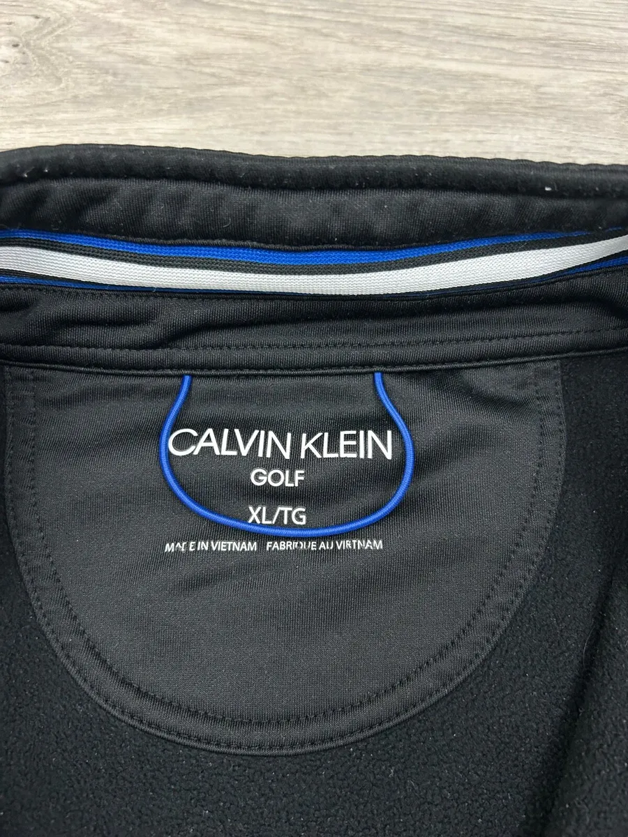 CK Calvin Klein Golf Half Zip Jumper Mens XL - Image 4