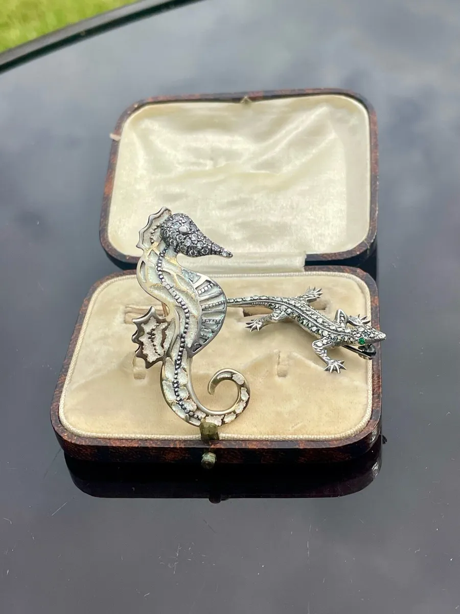 Vintage Silver Brooches - Image 1
