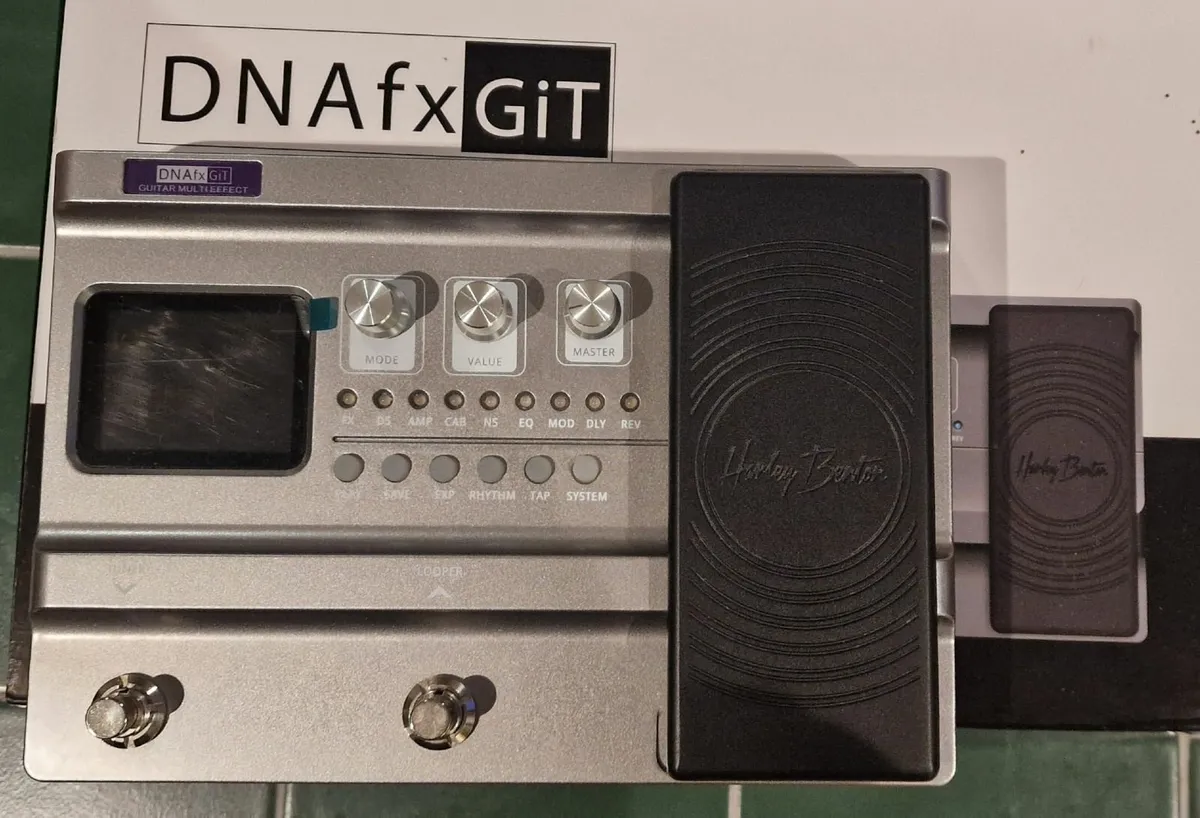 Harley Benton DNAfx GiT (+Packaging & Powe), Mint - Image 1