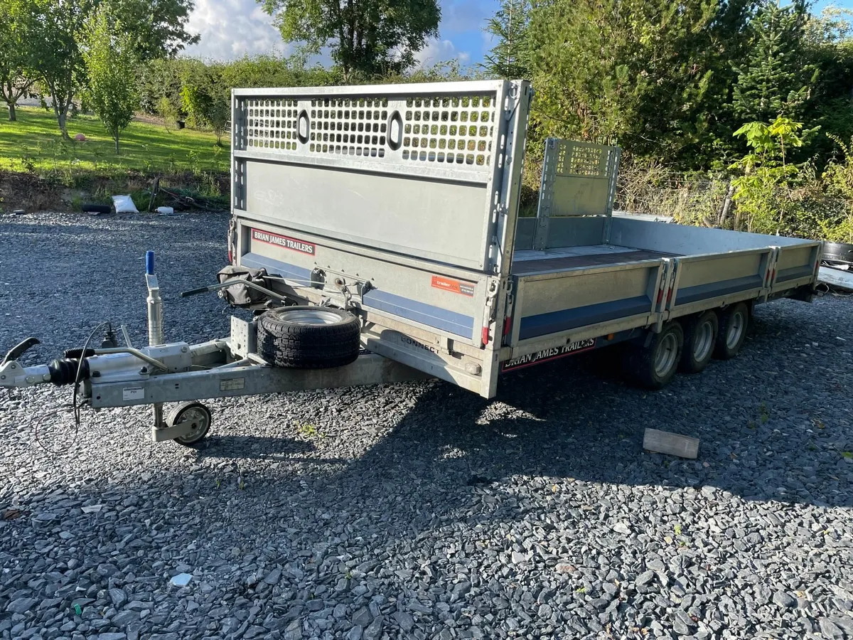 Brian James Connect 14ft Trailer with Ramps, 2022 - Image 4