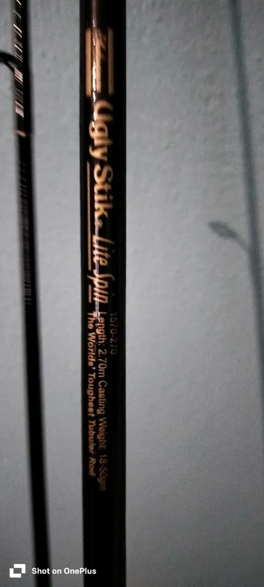 Vintage 9 foot ugly stick (like new) - Image 1