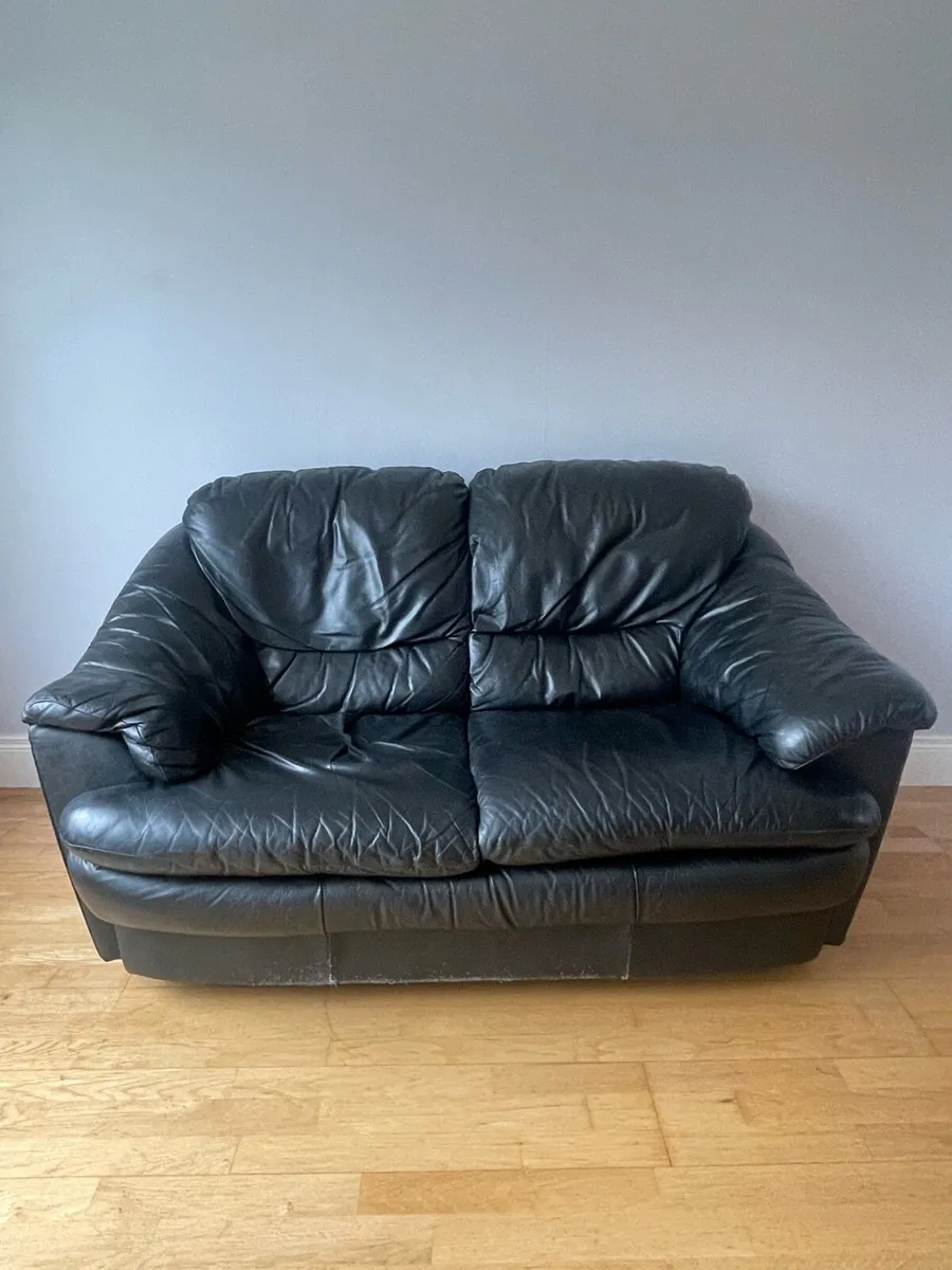 FREE Leather Sofa/Couch - Image 1