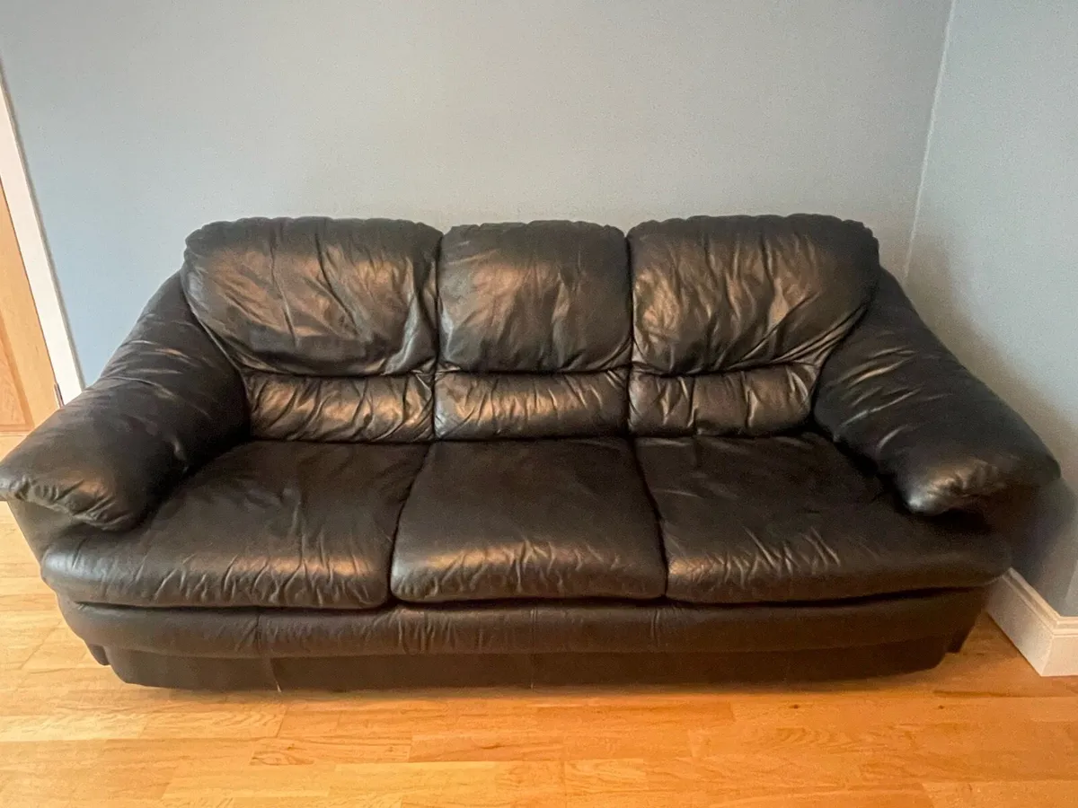 FREE Leather Sofa/Couch - Image 2