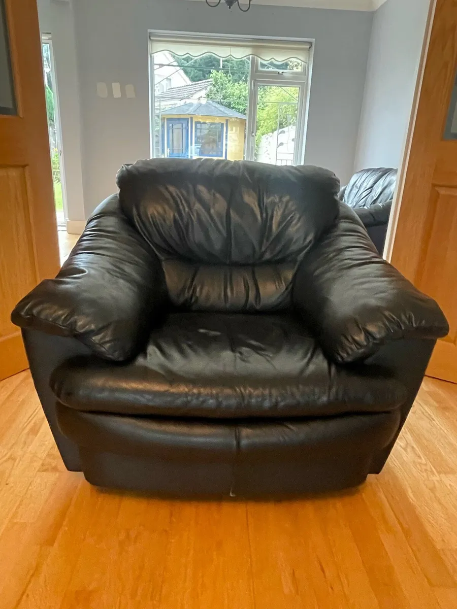 FREE Leather Sofa/Couch - Image 3