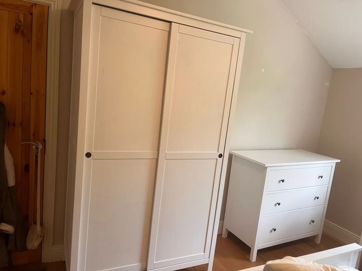 IKEA Hemnes Wardrobe and Drawers - Image 1