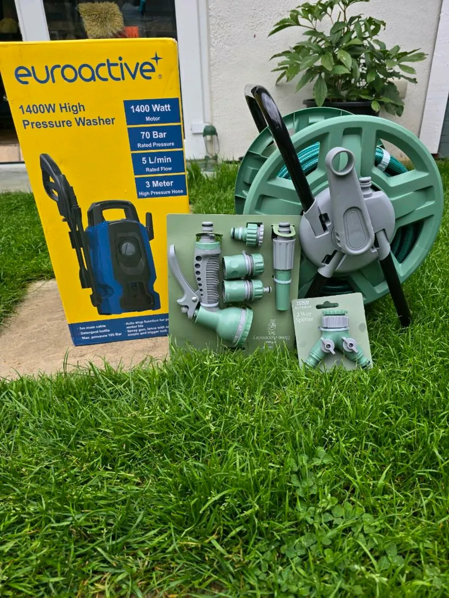 Garden hose and power wash - Image 1