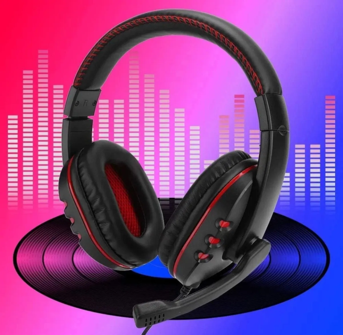 Gaming Headset Headphones Stereo With Mic NEW - Image 2