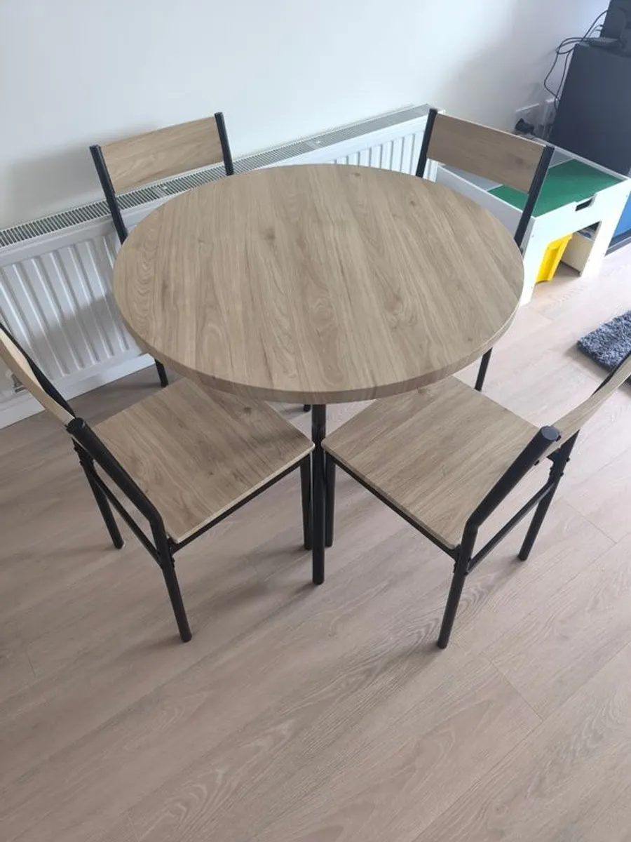 Table and chairs