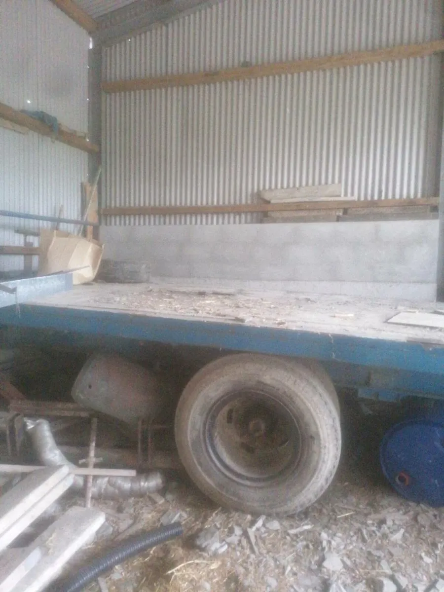 Bale trailer and shear grab - Image 2
