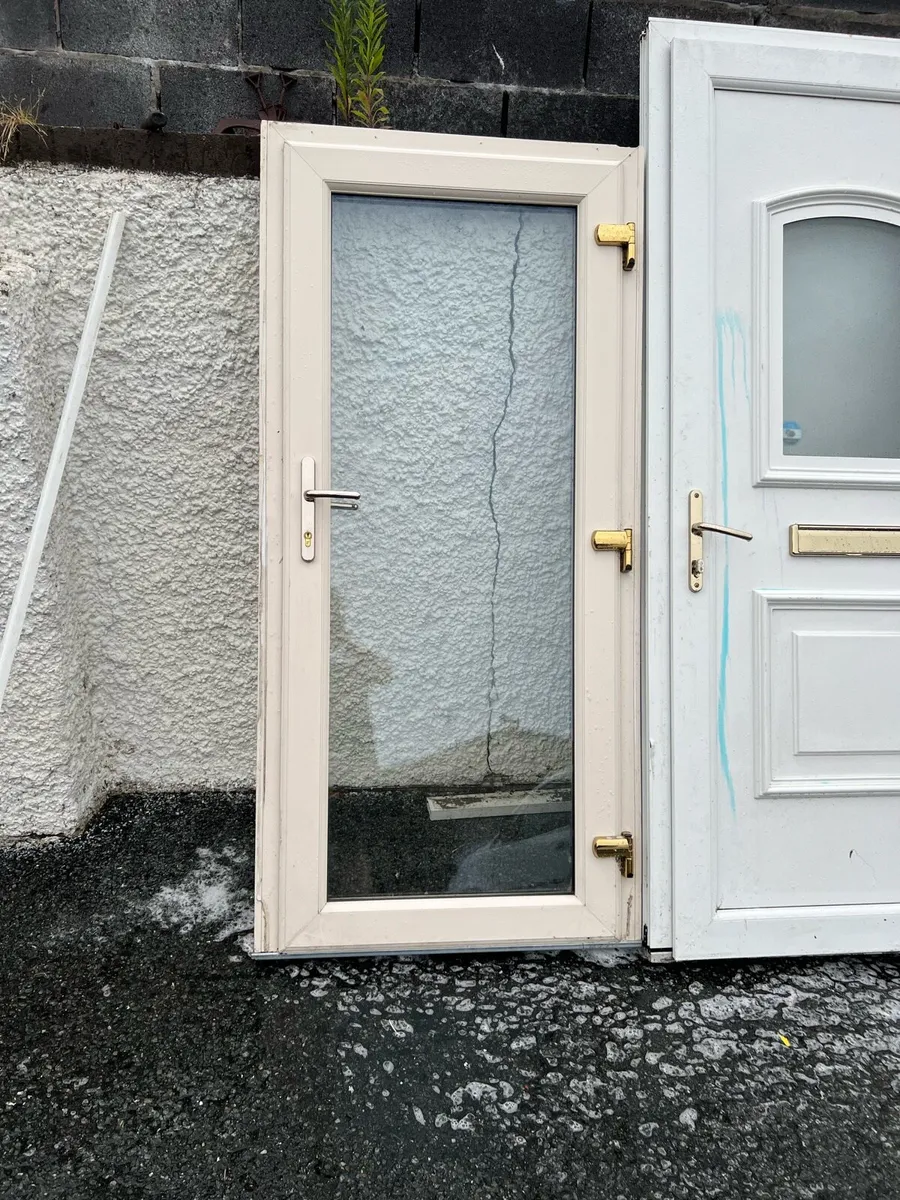 Pvc, Back door - Image 1