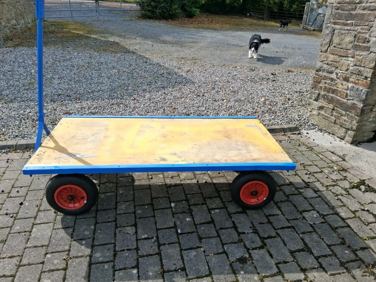 Trailor for garden tractor - Image 1