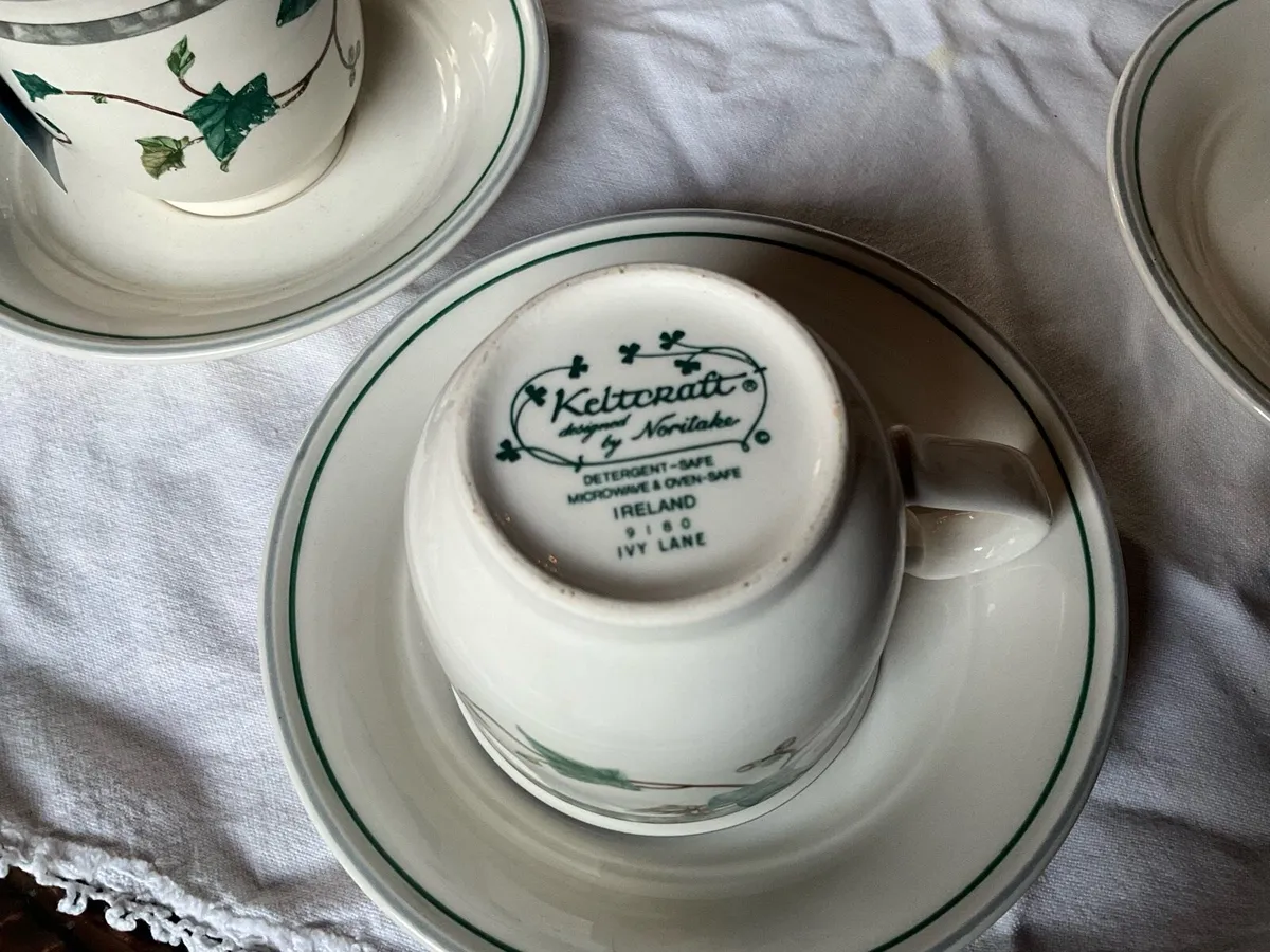 Noritake Keltcraft Ware. Ivy Lane. No. 1980 - Image 4