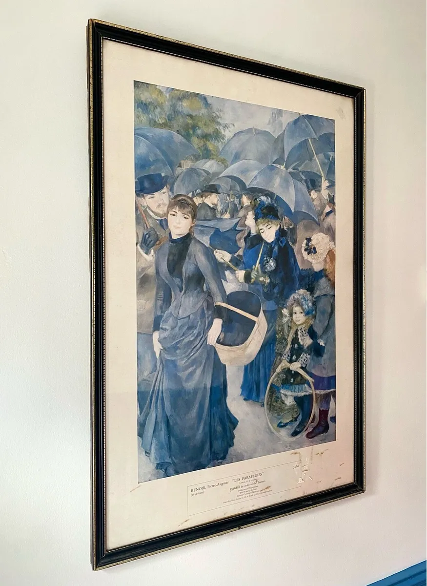 Vintage Renoir Print ‘Les Parapluies’ c. 1883 - Image 4