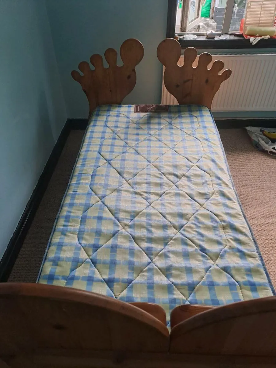Single Pine Bed - Image 2