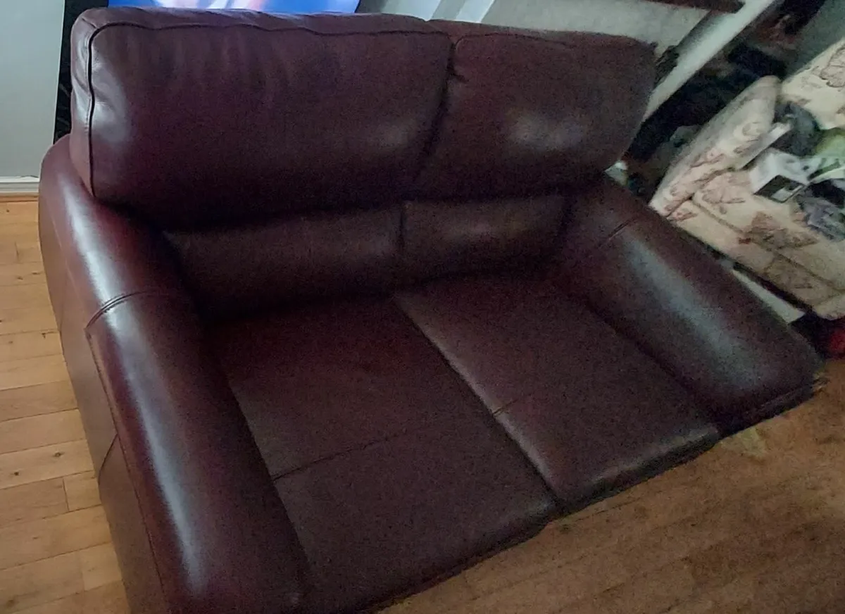 2 Seater Couch and Armchair - Image 1