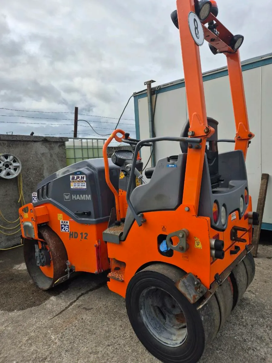 Pneumatic tyre rollers for Hire - Image 2