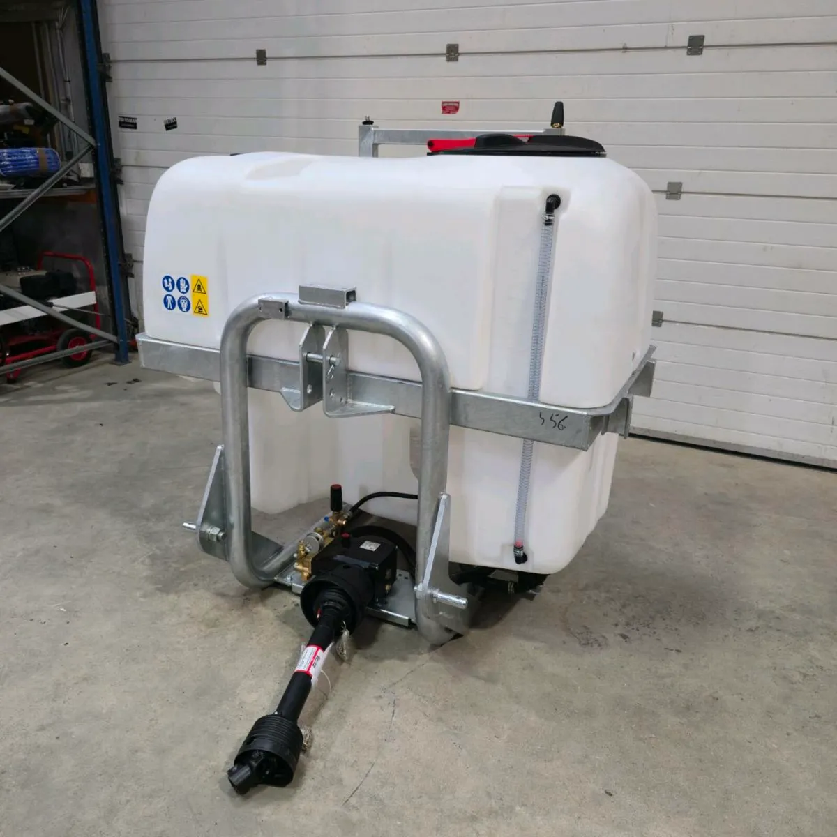 PTO Tractor Powerwasher C/W 800LT Tank + Reel - Image 1
