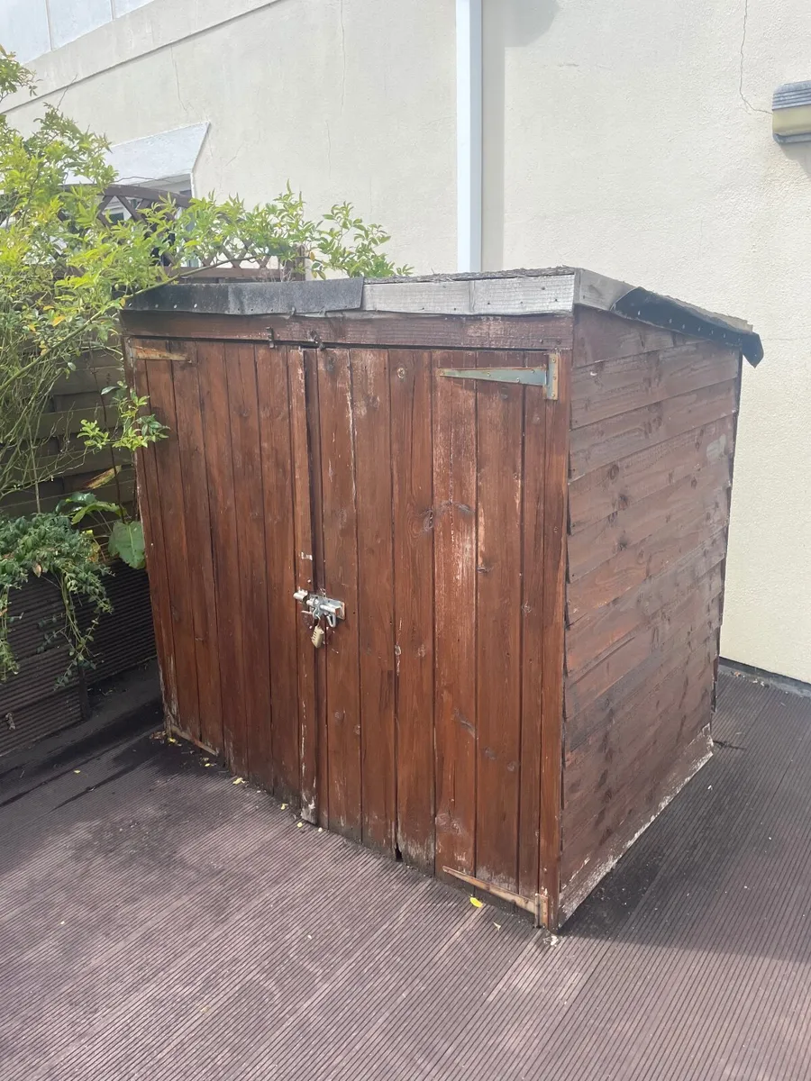 Garden Storage Unit/. Bike Storage Box - Image 1
