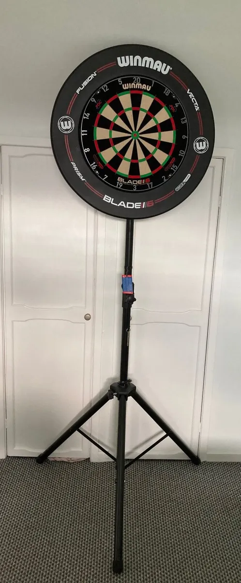 Dart Board Blade 6 Triple Core , Surround + Stand - Image 1