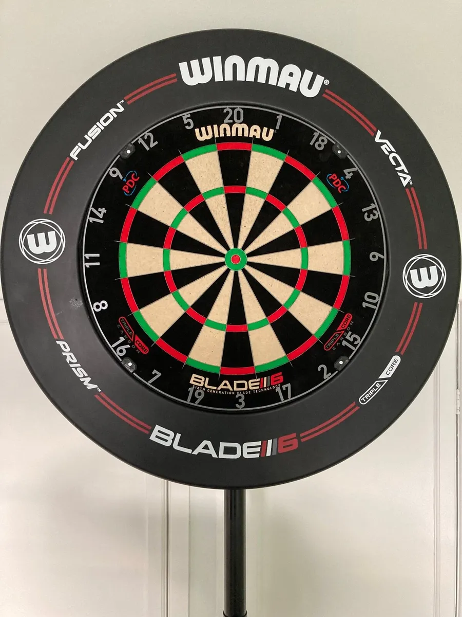 Dart Board Blade 6 Triple Core , Surround + Stand - Image 2