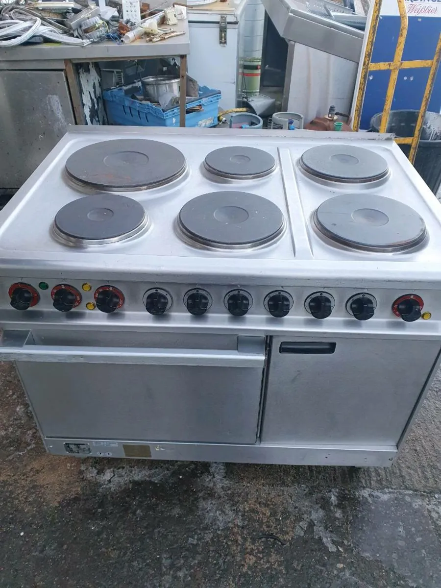 Cooker Oven Electric Commercial 6 Burner - Image 2