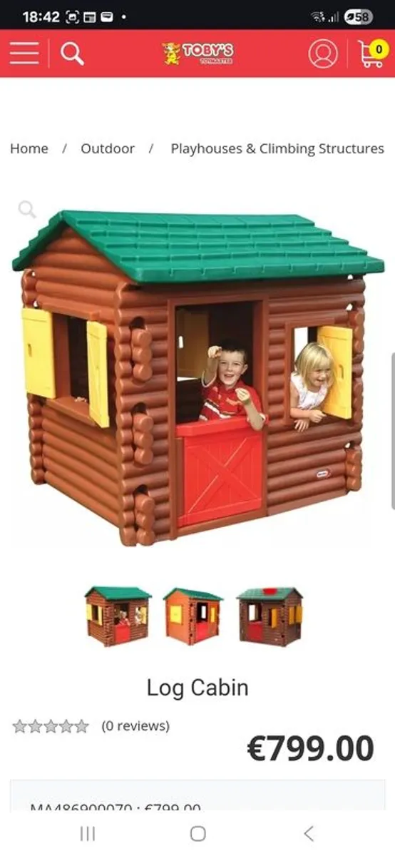 Little tikes log cabin - Image 1